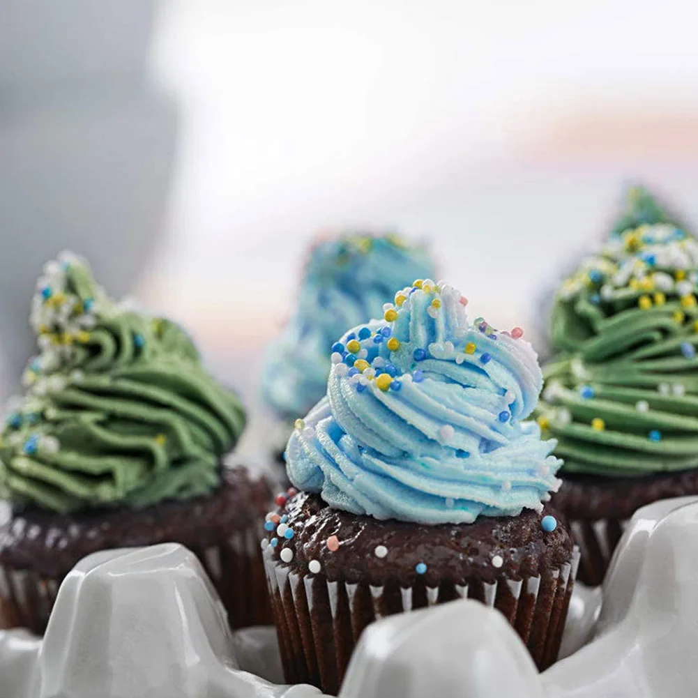 Высококачественная антипригарная форма для кексов 1/2 шт. 12 полостная выпечки из