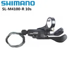 Рычаги переключения передач Shimano DEORE M4100, M5100, M6000, 23x10 скоростей, для горного велосипеда, 20 скоростей, 30s