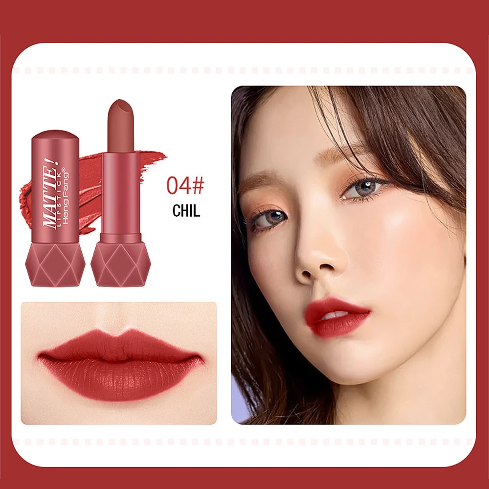 Посмотрите! Набор помады в коробке 6 цветов тыквы кирпич красный матовый набор