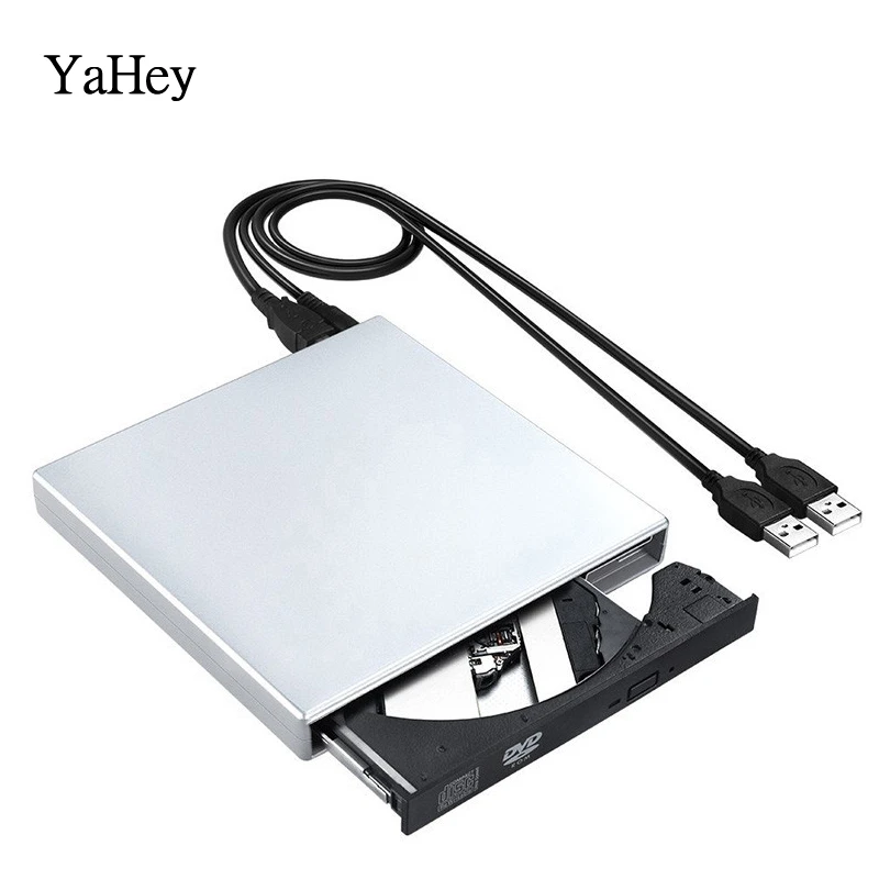 PD0028 Внешние USB DVD оптические приводы CD/DVD плеер CD-RW записывающее устройство Портативный для ноутбука компьютера ПК Windows+ сумка для привода - Цвет: PD0028