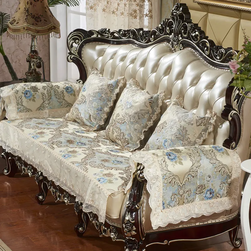 Европейский секционный чехол для дивана набор forros para muebles de sala цветочный кожаный