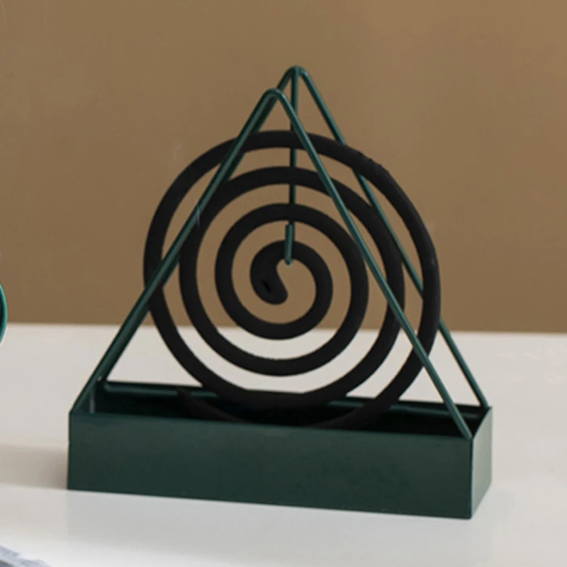 New Arrival Iron Triangle Shaped Durable Metal Mosquito Repellent Anti Mosquitos Tray Coil Holder For Home | Дом и сад