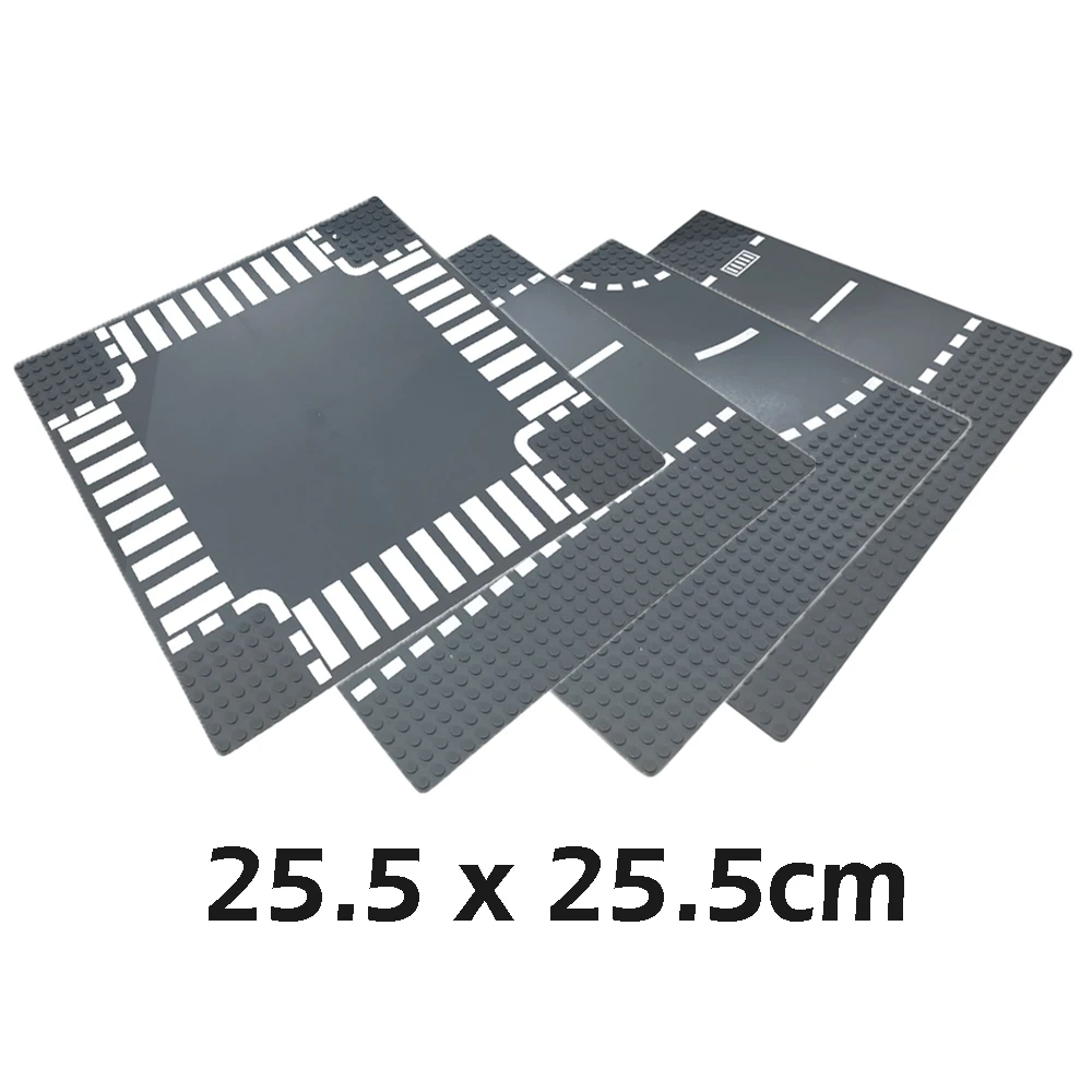 32*32 Dots Baseplate Building Blocks City Classic Base Plate Small Size Street Road DIY Construction Plastic MOC Brick Toys | Игрушки и