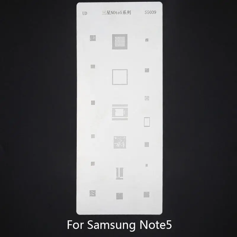 

1PC IC Chip BGA Reballing Stencil Kits Set Solder Template for samsung S8 Edge/S7/S7 Edge/S6/S6 Edge/S5/S4/S3/A.J/Note6/Note5/No
