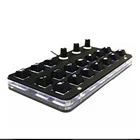 Многофункциональная клавиатура USB PS с подсветкой может быть выключена клавиатура быстрого доступа для Windows 7 10 с 2 программами механическая клавиатура