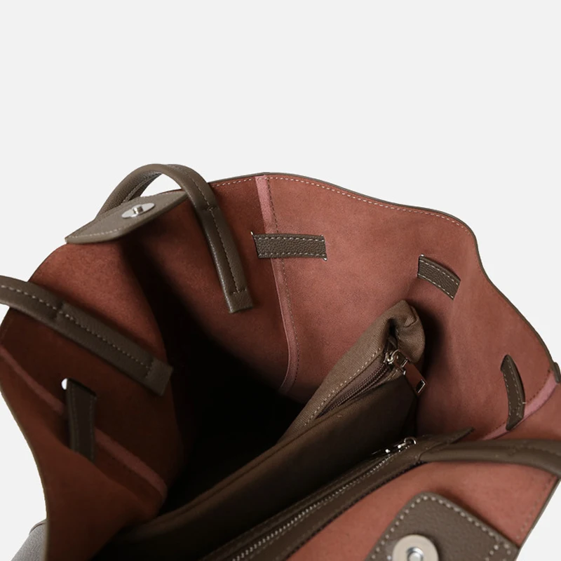 

2020New Big Ladies Hand Bags Genuine Leather Luxury Handbags Women Bags Designer Cow Leather Shoulder Bags Bolsas Feminina