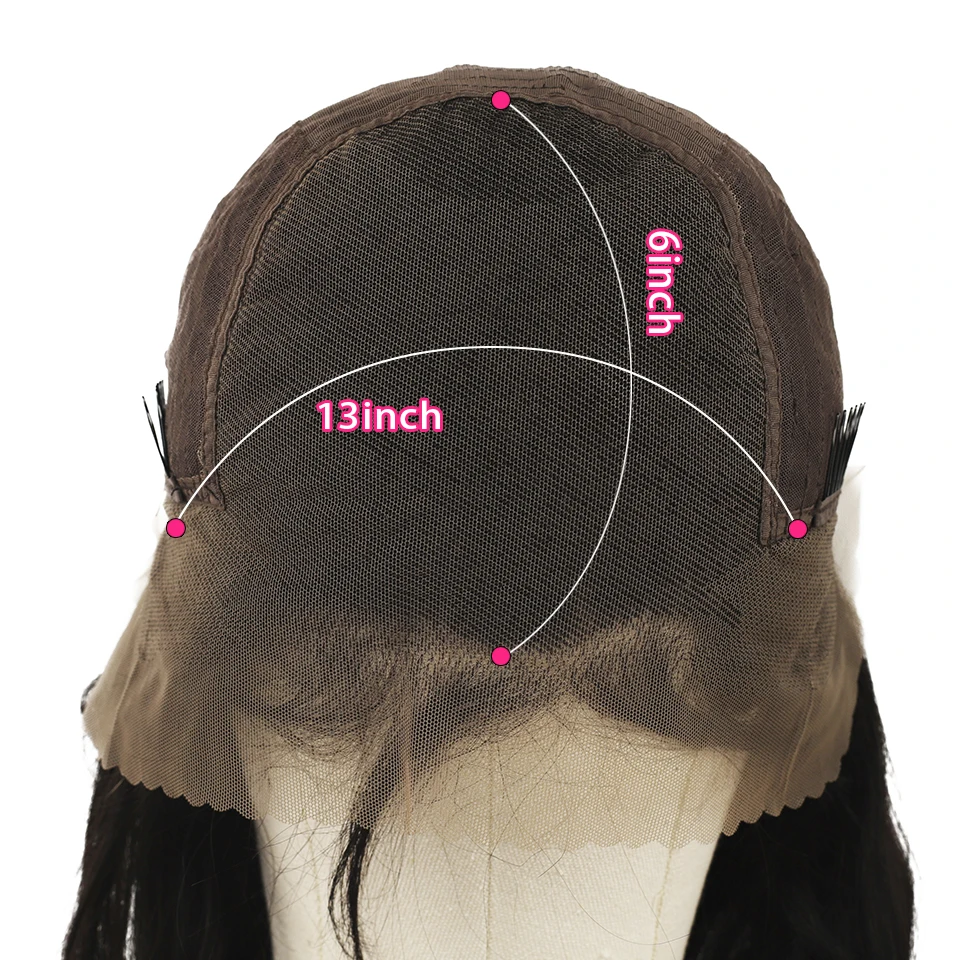 13X6 Синтетические волосы на кружеве парики из натуральных волос Выбеленные узлы