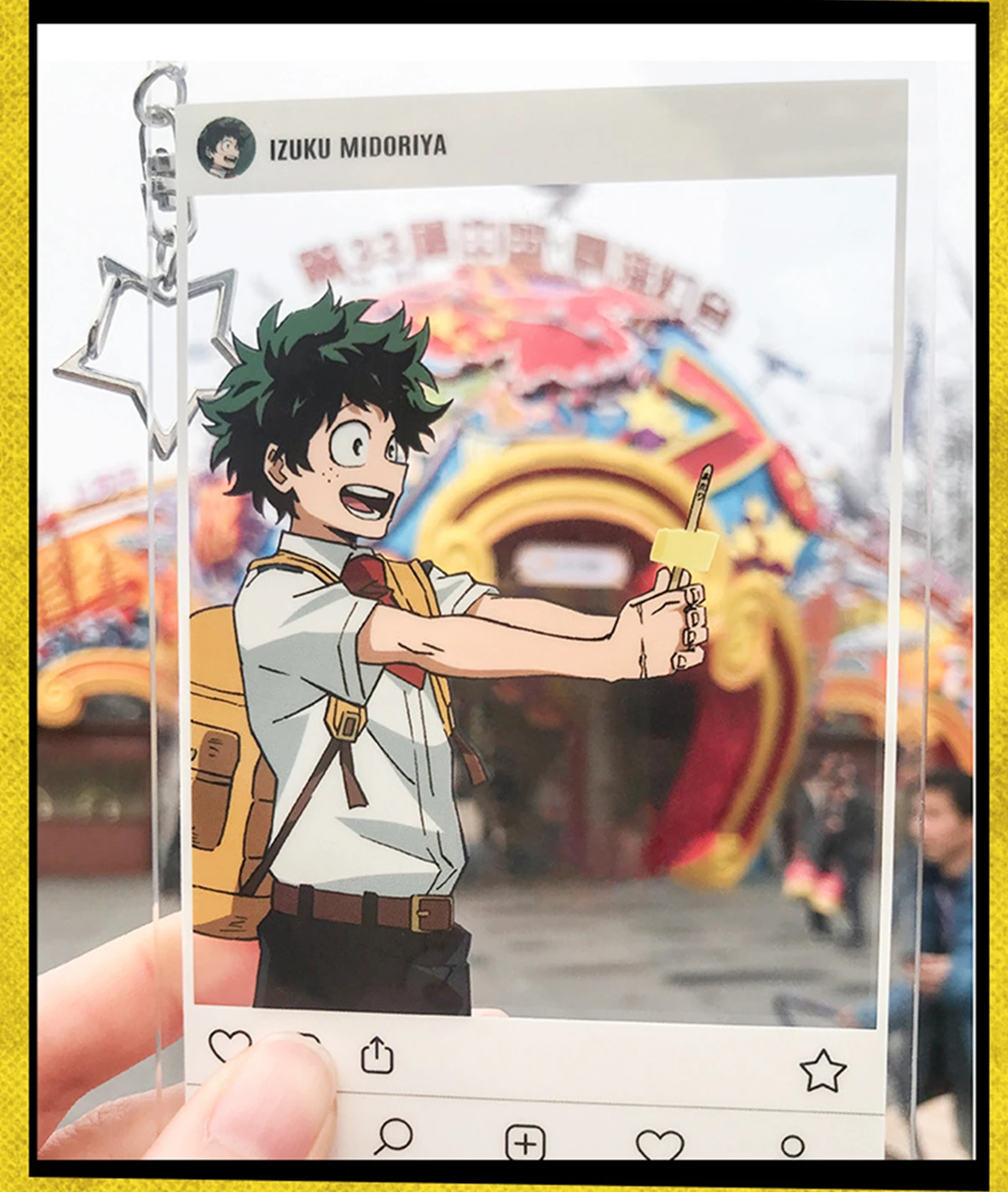 Anime Boku No Hero Academia Keychain Izuku Midoriya Shouto Todoroki Katsuki Bakugou Key Chain Ornaments Cartoon Keyrings Pendant | Украшения