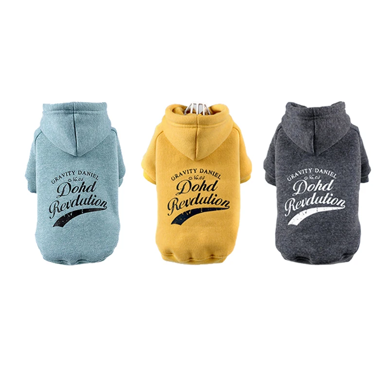 

New Fashion Pet Clothes Dog Hoodies Spring And Autumn Leisure Dog Sportswear Clothing Suitable For Small Cats And Large Dogs