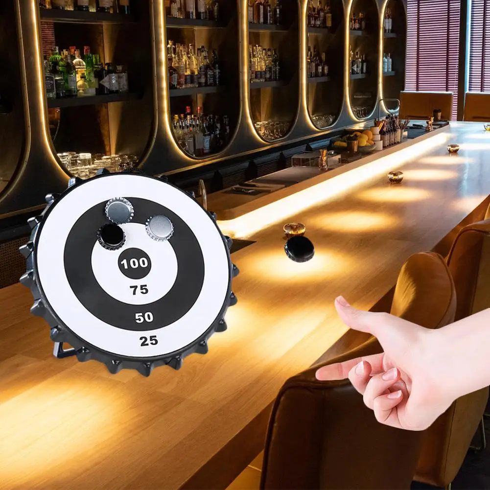 

Beer Cap Magnetic Dart Three-color Party Game Bottle Cap Magnetic Dart Board