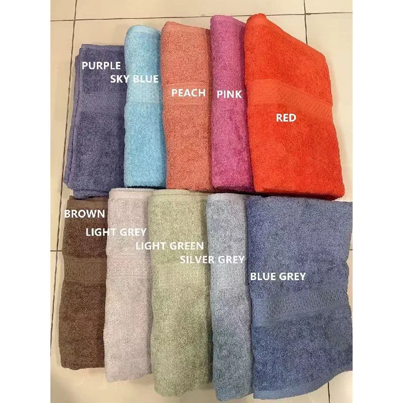 

17 Colors Pure Cotton Super Absorbent Towel Thick Soft Bathroom Towels Face/Bath Comfortable Large Beach Towels