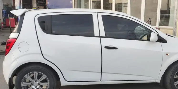 Спойлер для заднего крыла автомобиля из АБС пластика Aveo 2009 2017 Chevrolet Aveo|Спойлеры и