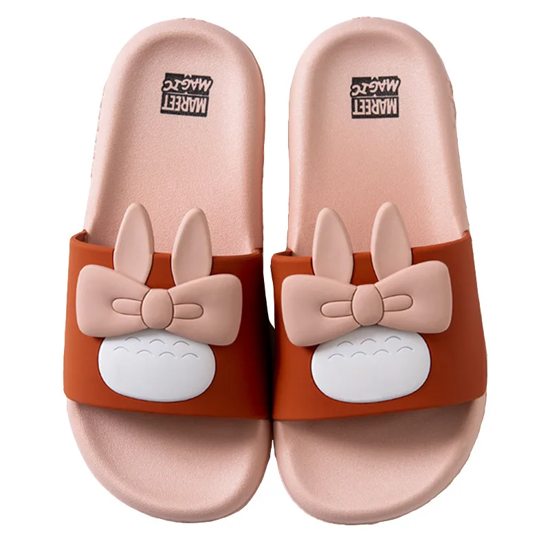 

Slippers female cartoon lovely princess antiskid soft bottom home bathroom bathing outside slippers indoor slippers