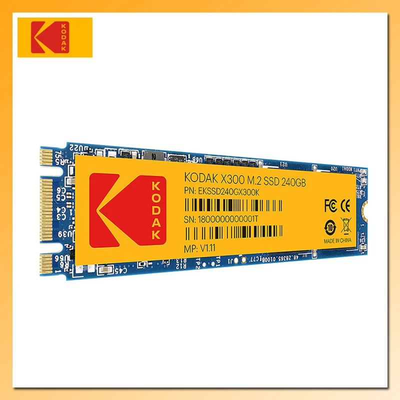 Внутренний жесткий диск KODAK X300 SSD M2 NVMe 2280 240 ГБ 120 480 Гб для ноутбука PCIE внутренний