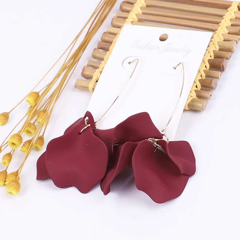 Женские серьги кольца sjewelry длинный в Корейском стиле модная обувь богемном Бохо