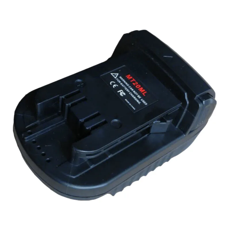 Mt20Ml Батарея адаптер конвертер для Makita 18V/20V ионно-литиевая Bl1830 Bl1860 Bl1815 Милуоки M18