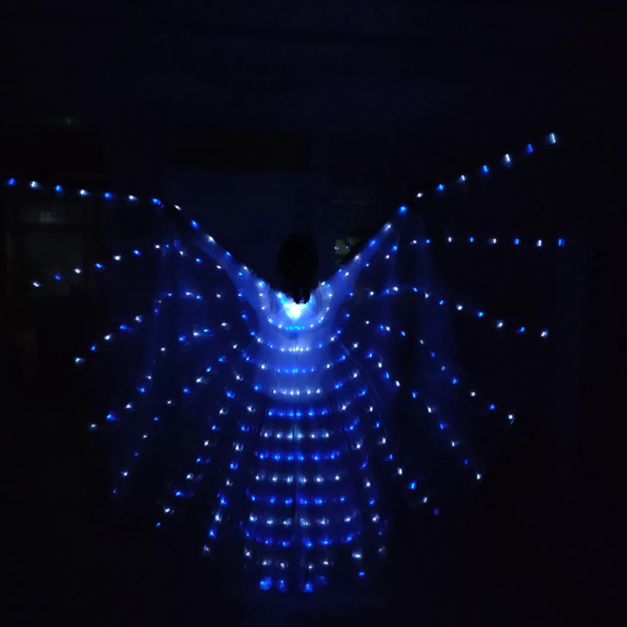 

Acoustic Wings Sticks Adult Led Wings Belly Dance Lamp Props 360 Degrees Accessories Led Performance Clothing