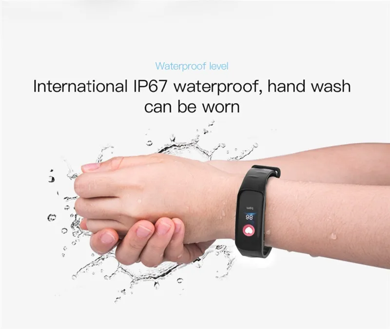 Смарт-часы OLOEY C1P цветной экран пульсометр умный браслет спортивный смарт-браслет