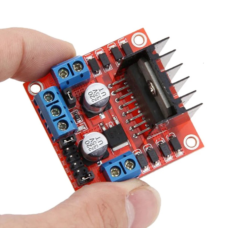 L298N плата драйвера модуль L298 шаговый двигатель умный автомобиль робот макетная