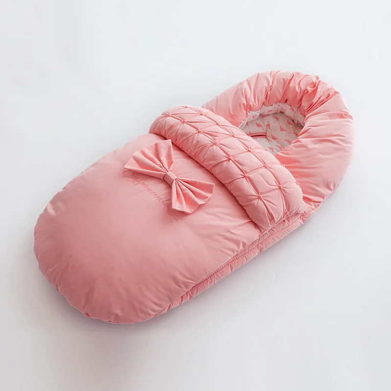 New Winter Newborn Baby Sleeping Bag Thicken Baby Anti-kick Quilt Outing Clothes sleeping bag baby  winter sleeping kids