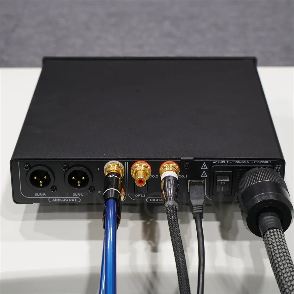 R 013 Denafrips ARES II PCM 24bit декодер Hi Fi Цифровой аудиоприемник высококлассный DAC 50/60