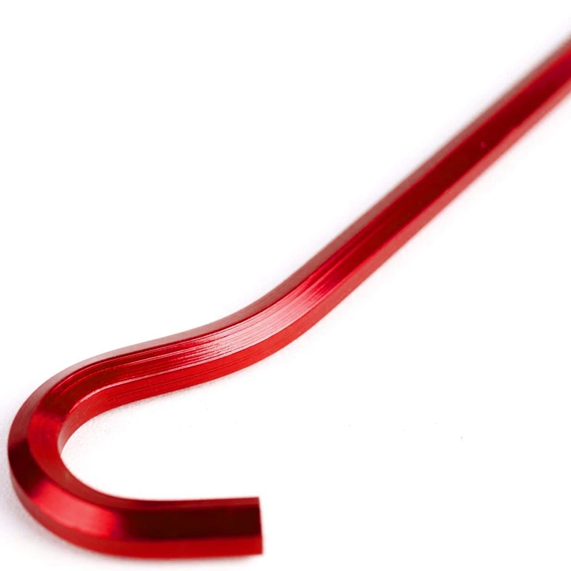 12 шт тент колышки алюминиевые палатки для с крюком шестигранные стержни гвоздей