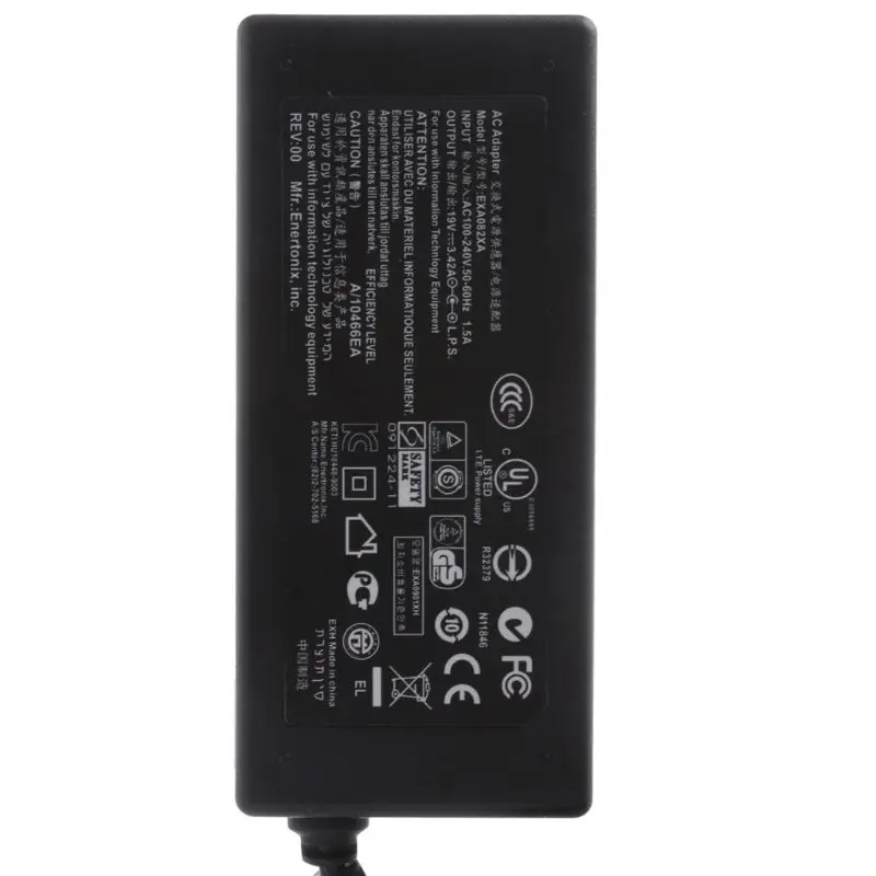 

19V 3.42A 65W V500 V500C V500CA Power Supply 2.5*5.5mm AC Adapter Charger