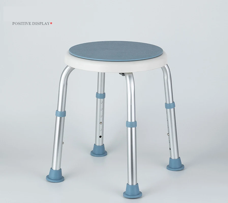 

Rotatable Stool Non-slip Bath Chair 6 Gears Height Adjustable Pregnant Woman Elderly Bath Tub Shower Chair Seat Safe Bathroom
