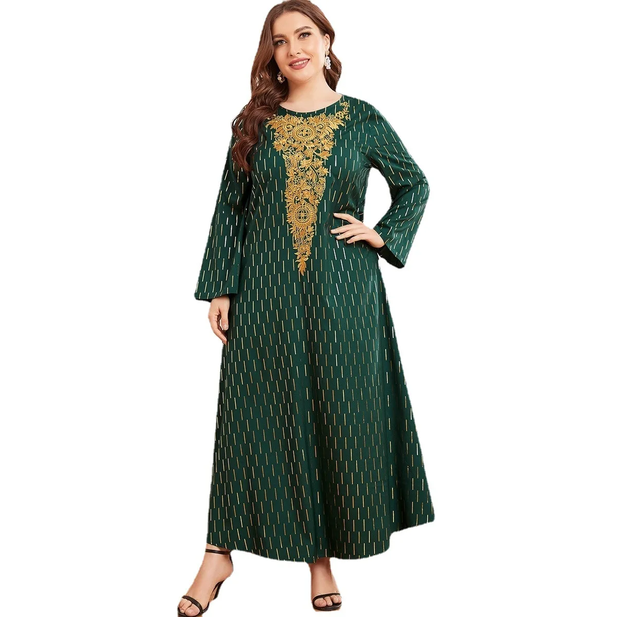 

Abaya Dubai Turkey Middle East Muslim Fashion Dress Kaftan Islam Clothing African Long Skirt Women Vestido Robe Musulman De Mode