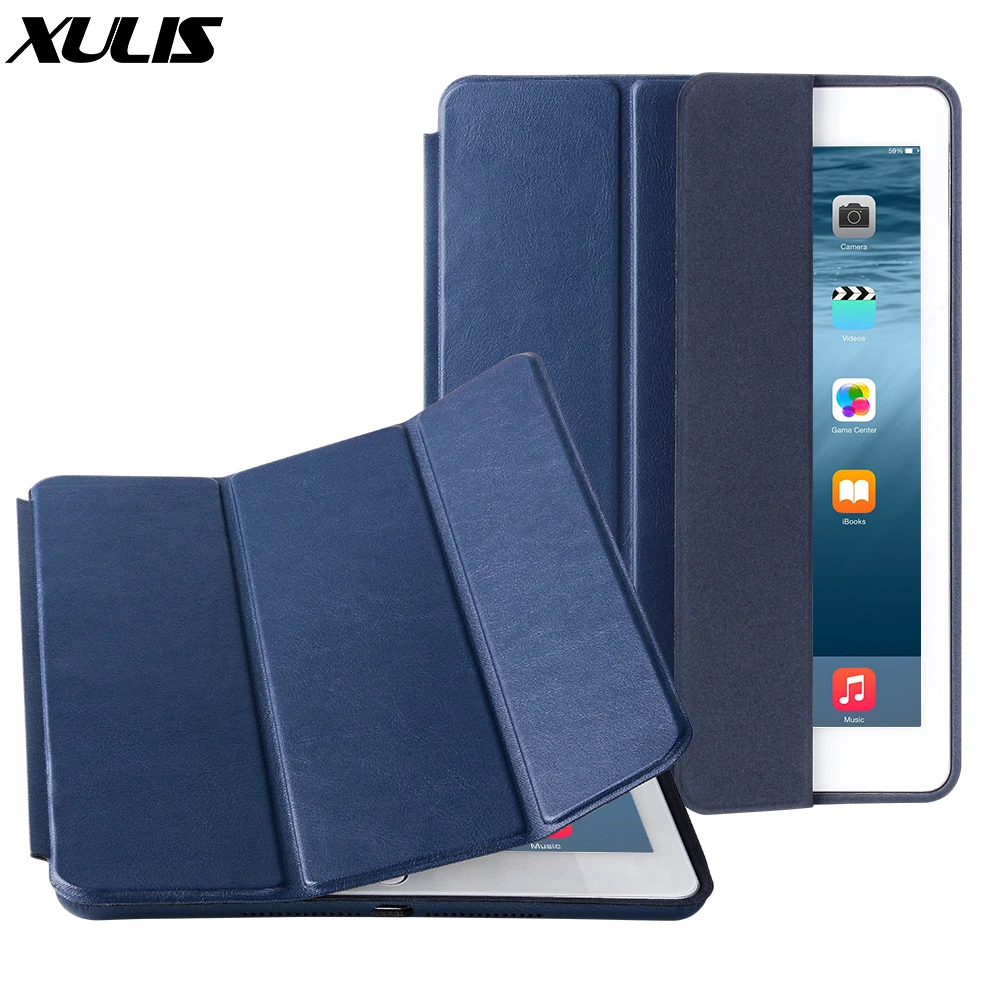 Чехол для ipad из искусственной кожи с функцией smart wake/sleep защитный чехол откидной