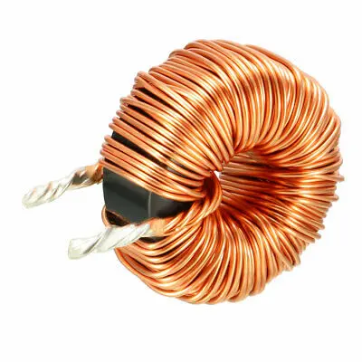 

Vertical Toroid Magnetic Inductor Monolayer Wire Wind Wound 100uH 20ACoil