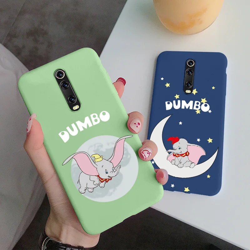 Прекрасный чехол для Xiaomi Redmi Note 7 6 5 5A 4 4X K20 Pro слон Дамбо силиконовый Мягкий ТПУ