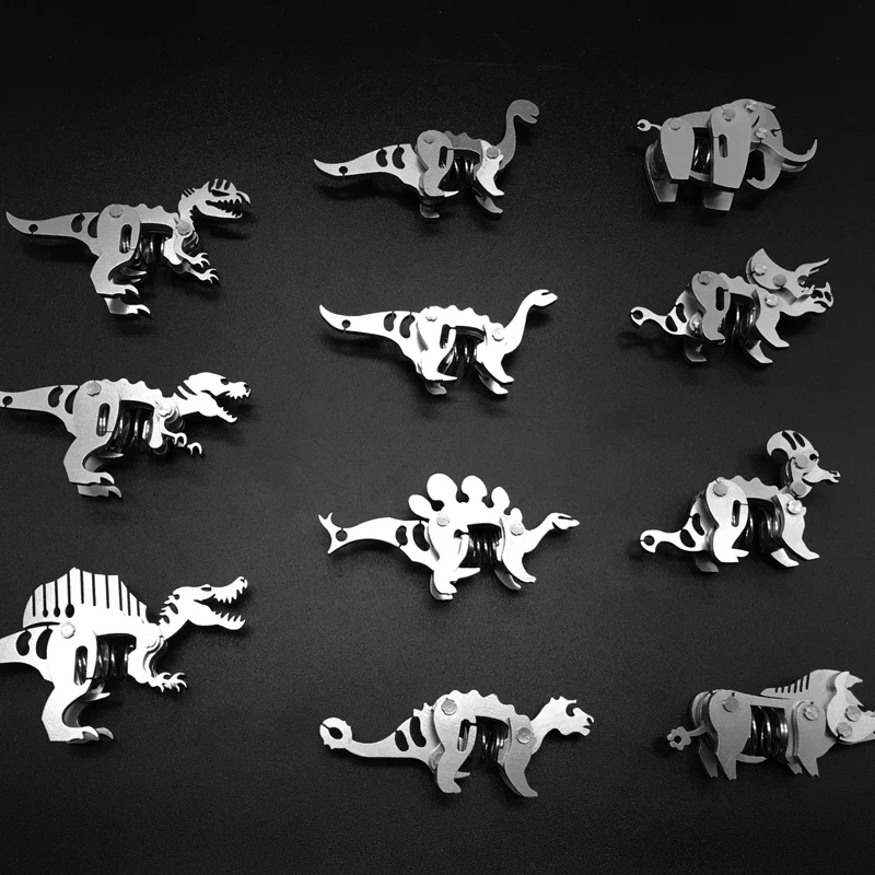 Металлическая 3D модель Пазл "сделай сам" Сборная короля скорпиона дракона