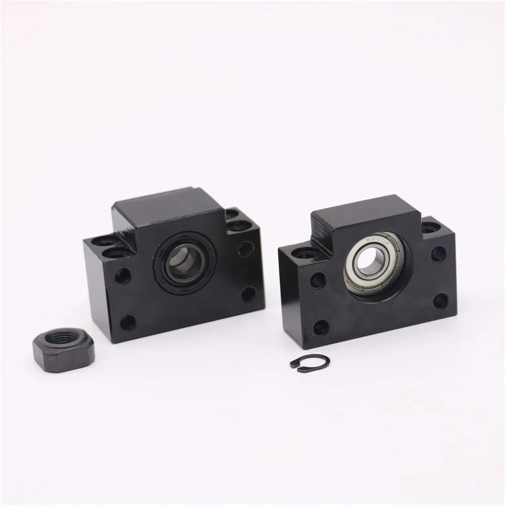 BK40 BF40 шариковый винт с фиксированным боковым наконечником поддержка наборов для