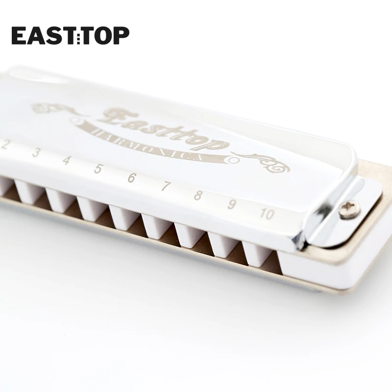 EASTTOP T008 10 отверстие Расширенный гармоника рот орган профессиональная Губная
