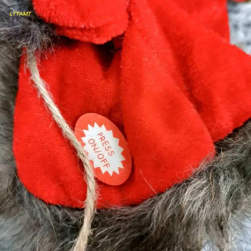 

Смешная электрическая игрушка Санта-Клаус для детей, игрушка для музыки, танцев, трюков, Вибрирующая бедра, Санта-Клаус, снимает стресс