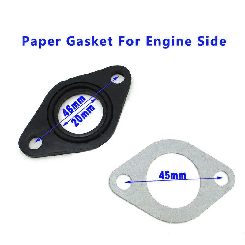 

1 Set Vehicle PZ19 Lever Carburetor Air Filter Intake Pipe 50CC 90CC 110CC Replacement Accessories For ATV Go-Kart