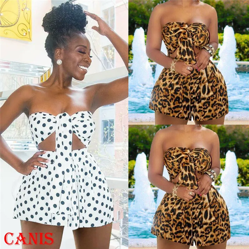 Женский спортивный костюм из двух предметов с леопардовым принтом в горошек и