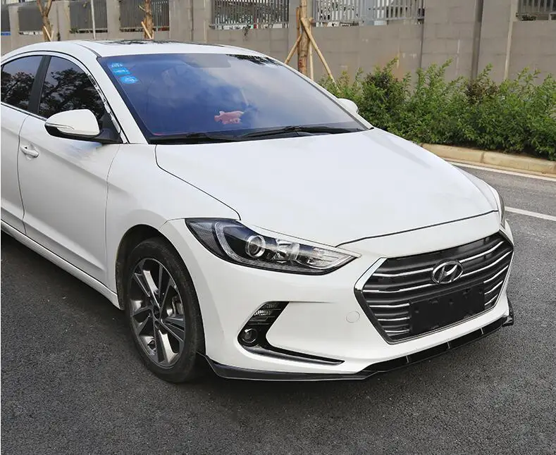 Для Hyundai Elantra Body kit спойлер 2016 2018 для EC ABS задний передний бампер диффузор защитные