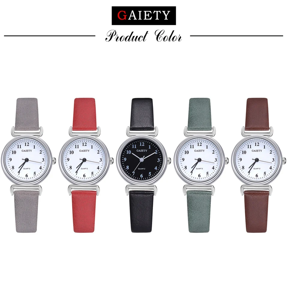 

NO.2 Watch Leather Women Watches Top Brand Luxury Casual Clock Ladies Wrist Watch relogio feminino zegarek damski