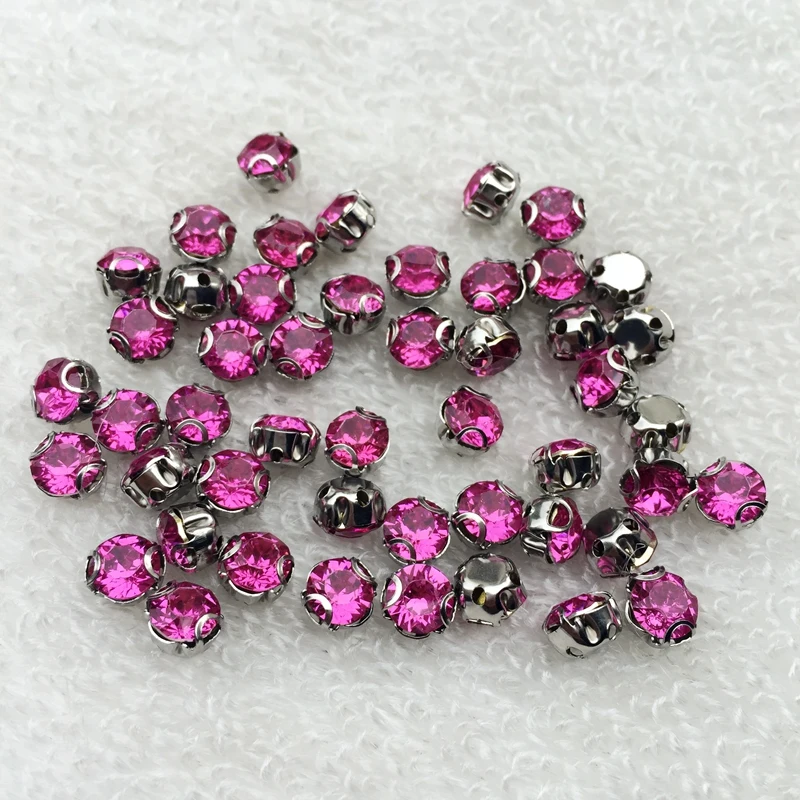 3D Стразы с защитой от царапин Серебряное дно без стекла плоской задней частью для