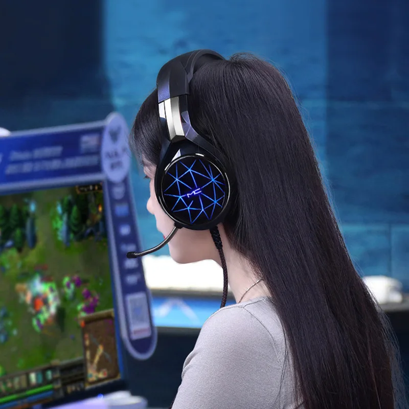 Наушники MC N1 Спортивная игровая гарнитура для киберспорта школьная