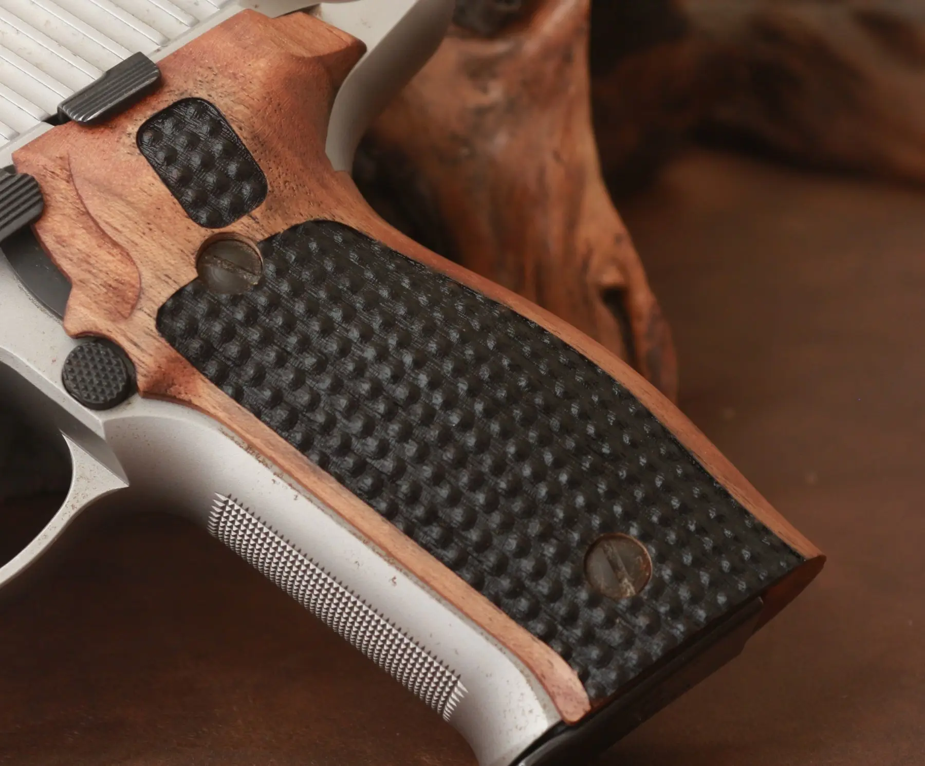 

KSDGrips Brand for Sig Sauer P226 Compatible Walnut Grip for Replacement