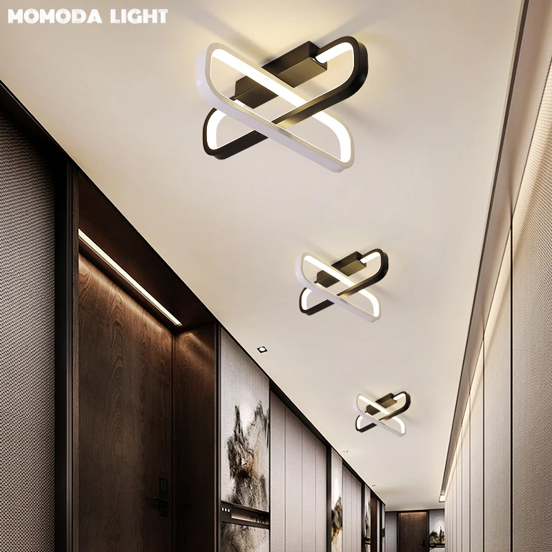 Aisle Ceiling Lights Modern Minimalist Led Home Entrance Hallway Hall Lamps MOMODA Small Nordic Creative Balcony Fixtures | Лампы и