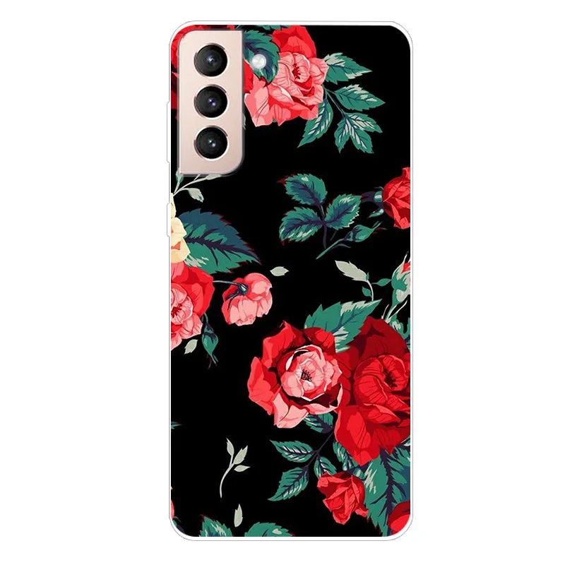 For Samsung S21 FE Case TPU Silicone Soft Clear Case for Samsung Galaxy S 21 / S21 Plus 5G Cover S21 Ultra FE Transparent Coque