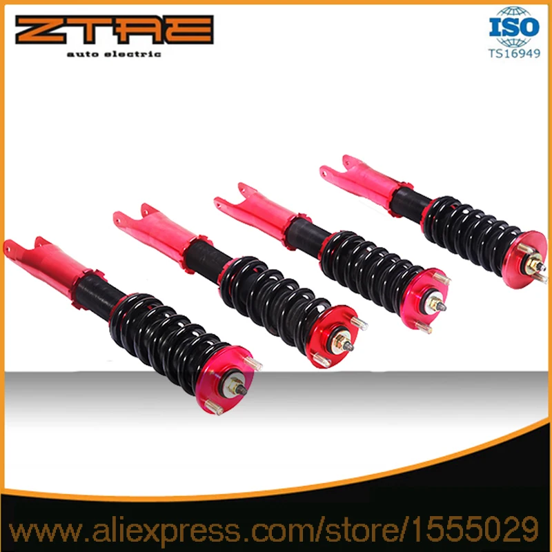 Высококачественные амортизаторы регулируемый комплект подвески Coilover для Honda S2000