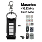 Пульт Marantec Digital 382 384 D302 433 запасной пульт дистанционного управления 433 МГц брелок для ключей