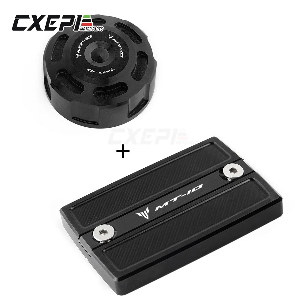 

Аксессуары для мотоциклов Yamaha MT10 MT 10 MT-10 2015-2021 CNC Передняя и задняя Тормозная жидкость цилиндр главный резервуар Крышка