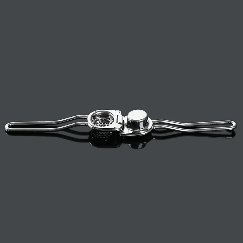 

Premium Metal Garlic Press Garlic Mincer Chopper Crusher Presser Slicer Grater Squeezer With Great Handle Kitchen Tools