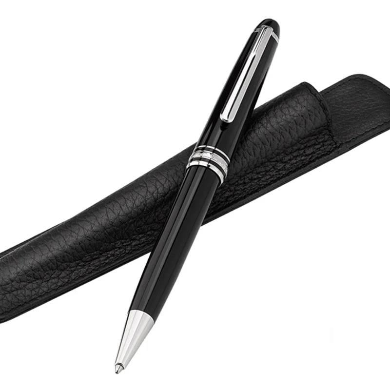 

Luxury Monte Meisterprice MB 146 Ballpoint Pen Black Resin Rollerball Fountain Pens for Writing Stationery Gift